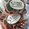 They make specific treats for dogs, that way both pet and owner can have something special when they come to the purple hut. Courtesy of Kai's Coffee & Barkery Co.