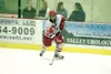 JEREMIAH BARTZ/Frontiersman Wasilla freshman defenseman Chancie
Hanson skates the puck down the ice during the third period of the
Warriors’ 3-1 win over Colony at the Curtis C. Menard II Mem