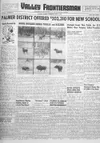 Front page of the Feb. 21, 1952, Valley Frontiersman. Robert DeBerry