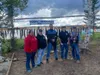 Gov. Dunleavy visits with Hooks 4 Heroes volunteers and participants. Courtesy photo.