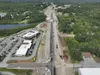 Drone photos of active construction. As road work continues for Phase II on the Seward Meridian Parkway, the Alaska DOT announced that part of the roadway will be closed to vehicles and pedes
