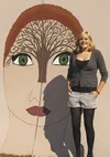 Kiersten Johnson, 16, a  Palmer High School student and muralist at Madd Matters Gallery in Palmer, stands in front of her third mural panel GREGORY GUSSE/Courtesy photo