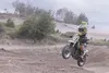 Chase Andersen catches air as he races his Kawasaki 50cc dirtbike recently. Only 3 years old, Andersen is already gaining attention for his success on the dirt tracks. Courtesy of Andersen fa