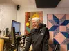 Mike Chmielewski, chief operating officer at Big Cabbage Radio, does a turn in the downtown Palmer studio. The community radio station was the recipient of a Mat-Su Health Foundation Grant fo