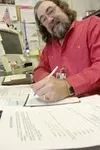 "Without a power of attorney and a living will, the state
decides what happens," said Matt Nelson, a Hospice of Mat-Su social
worker. It was enough to convince the reporter to have him notari