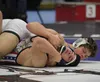 Colony senior Robert Haan holds North Pole's Bradley Antesberger during the championship round of the Lancer Smith Memorial earlier this season. Haan enters the 2016 Northern Lights Conferenc