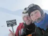 David Johnston and Andrea Hambach take a break at Rainy Pass along the 2012 Iditarod Invitational route. Photo courtesy David Johnston