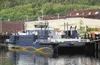 The M/V Susitna sits tied up outside the Alaska Marine Highway offices in Ward Cove in Ketchikan Hall Anderson/Ketchikan Daily News