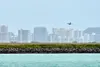 An F-16 Fighting Falcon assigned to the 18th Aggressor Squadron takes off during Sentry Aloha 20-1 at Joint Base Pearl Harbor-Hickam, Hawaii, Jan. 15, 2020. Sentry Aloha provides high quality
