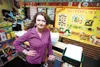 Olga Clark, an aide at Tanaina Elementary School, knows what
it's like to be in a strange land. Photo by WILLIAM
WOODY/Frontiersman.