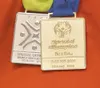 ROBERT DeBERRY/Frontiersman Pearl Weaver’s gold and silver
medals.