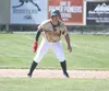 Mat-Su's Ryan Richard prepares to break toward second during a recent win over the Peninsula Oilers. Jeremiah Bartz/Frontiersman