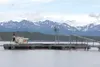 A coal ship sits docked at Point Mackenzie in this 2009 file photo. The Mat-Su Borough ranks the port expansion high on its list of priorities for 2013. The borough would like to increase the