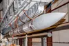 A 45-foot NASA sounding rocket set for launch soon at Poker Flat Research Range north of Fairbanks. Workers there wrote on the nose cone of the aurora-research rocket a frequent quote from ra