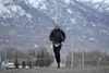 David Ramseur makes his way up an incline along Bogard Road in Palmer during the Palmer Winter Triathlon Dec. 13. More than 30 individuals and eight teams participated in the event, which inc