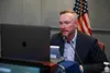 David Spirk, the Defense Department chief data officer, speaks virtually to children at Mitchell Elementary School in Tampa, Fla., from the Pentagon, Nov. 16, 2021. Spirk highlighted the impo