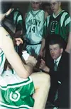 Former Houston, Colony and Wasilla head boys' basketball coach
Chuck Martin returned to the Valley this week with the Liberty
men's basketball team. The legendary local hoops coach is now an
