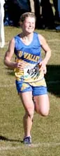 The Su Valley girls' were the big winners from the Valley on
Saturday, winning the 1-2-3A state cross-country championship. Taz
Mannix led the Rams with a second-place finish. Photo by FRANK
