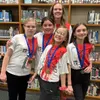 Fronteras Spanish Immersion School tied with Cottonwood Elementary to claim first place in this year's local Battle of the Books. Second Place went to Birchtree Charter School, and third plac