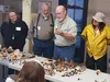 Dr. Gary Laursen, second from right, was back in the Mat-Su for another popular mushroom workshop Aug. 11-13. The three-day event was conducted both in the field and at the Palmer Experiment 