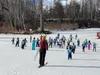 Young skiers participate in the first Finisher Race for Junior Nordics kids March 2. The race series is free to participants and is a series of three opportunities to gather outside of Junior