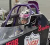 Brooke Bodenstadt waits to run in the junior dragster event during racing action at Alaska Raceway Park Saturday, July 2, 2016, near Palmer. Bodenstadt finished second. Courtesy of Alaska Fra