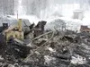 All that remains of the historic Forks Roadhouse of Mile 18.7, Petersville Road. Matt Miller