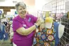 Trish Ryder of Midnite Sun Crafts and Gifts is in her eighth
year of selling at this event. For Ryder it is the community apect
that she enjoys. (ROBERT DeBERRY/Frontiersman)
