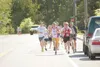 MATT TUNSETH/Frontiersman From left, Kevin Smith (194), Rory
Egelus (256) and Mark Strabel (188), lead a pack of runners suring
the early stages of Sunday’s Bill Mitchell Fun Run in Palmer.
E