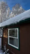 Residents are urged to try and safely remove some of the snow from roofs to prevent structural damage. It is recommended to leave a few inches of snow to avoid leaks or costly damage to roof 