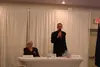 Matthew Beck speaks during the Borough Mayoral forum at Evangelo's on Tuesday afternoon Tim Rockey / Frontiersman