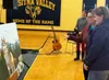 “We are so proud of what the kids have done, and they are obviously they are too, said Allison Wall, Teaching Principal at Trapper Creek Elementary, who attended the unveiling with Melissa Ev