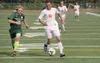 Colony's Jake Forstner and Wasilla's Alex Fonov chase the ball down the field during the first half of Wasilla's 2-1 win over Colony in the Northern Lights Conference boys' title game May 24 