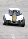 ROBERT DEBERRY/Frontiersman Demi McDonald runs her bandolero car
on the North Star Speedway track earlier this summer. McDonald is
one of a handful of drivers racing for a class title Saturda