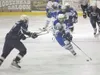 ROBERT DeBERRY/Frontiersman file photo Palmer High School
student and hockey standout Ivan Good, No. 49, was injured when a
firearm accidentally discharged.