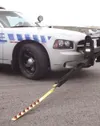 ROBERT DeBERRY/Frontiersman file photo Air-powered deployment
devices attached the front of Wasilla Police Department vehicles
will be removed. They were installed as an experiment, but haven