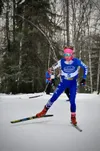 Palmer senior Katey Houser finished second overall in the girls class during the ASAA/First National Bank State Nordic Ski Championships in Fairbanks. Courtesy of Chris Whittington-Evans
