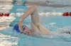 Palmer's Jackson Charton competes in the 500-yard freestyle at the Kenai Invitational on Saturday, Sept. 21, 2024, at Kenai Central High School in Kenai. Jeff Helminiak/Peninsula Clarion