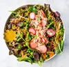 Turmeric ginger salmon salad for recipe