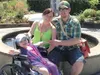 Palmer residents Remedy Carte and her parents, Heather DeVilbiss and Josh Carte, are in Seattle now seeking treatment for Remedy’s cancer. Photo courtesy Heather Devilbiss