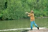 ROBERT DeBERRY/Frontiersman Bob Aguirre casts his line from the banks of the Little Susitna River in 2014. ROBERT DeBERRY/Frontiersman