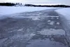 Big Lake ice road Tim Rockey/Frontiersman