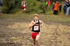 Wasilla sophomore Hunter Hayes sprints to the finish line during the Division I boys' race of the Region III Championships at the Government Peak Recreation Area Saturday, Sept. 23, 2017. Hay