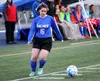 Senior Arta Hadjari controls the ball during a win over Redington last week. Monday, Palmer scored a 3-1 win over Grace Christian. Jeremiah Bartz/Frontiersman