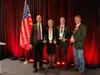 Dr. James Martin receives the Humanitarian of the Year award from American Chiropractic Association. Courtesy photo.