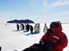 UAA Professor Jennifer Burns frequently travels to Antarctica to study Weddell seals because it provides a more stable research environment than the Arctic for studying marine mammals. Courte