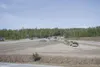 ROBERT DeBERRY/Frontiersman Work has begun on a new
park-and-ride lot near the Seward Meridian Parkway and the Parks
Highway across from Sears.