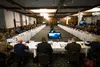 Secretary of Defense Lloyd J. Austin III hosts the Ukraine Defense Contact Group with NATO and international counterparts at Ramstein Air Base, Germany, Sept. 8, 2022. This is the the fifth s