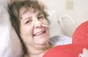 ROBERT DeBERRY/Frontiersman Since a car accident on Feb. 23,
Erin Kruse, 50, has been on the road to recovery and coping with
the way her life has changed since January. Kruse spent the last
