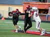 Houston senior Owen Mulhaney follows a block and runs for a gain during a win over Ketchikan Sept. 27 in Houston. Courtesy of Ron Jones/matsusports.net